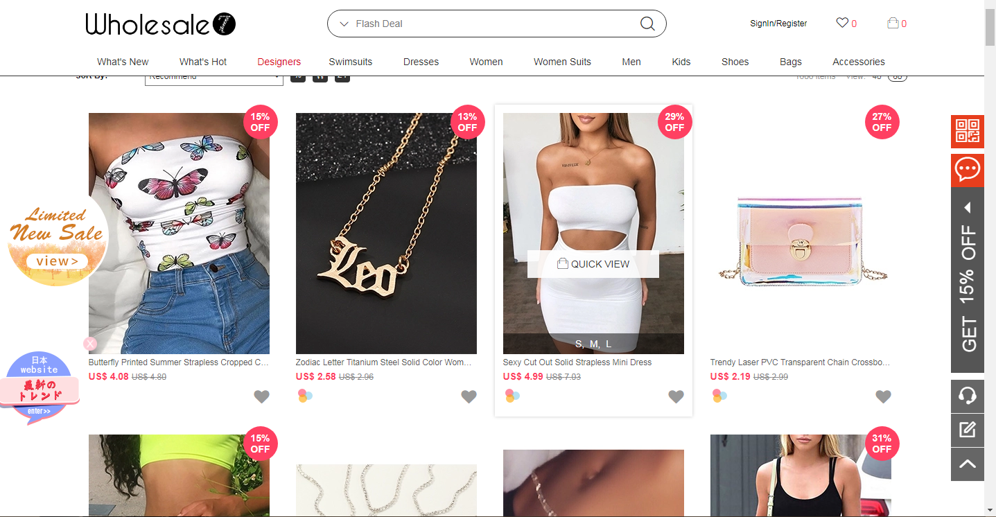 cheap clothing under $5